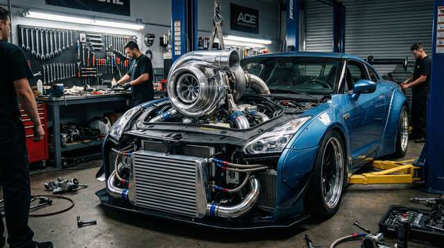 天美改装视频 - 涡轮增压改装视频教程