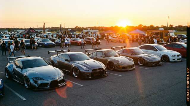 天美跑车视频 - 改装车聚会视频