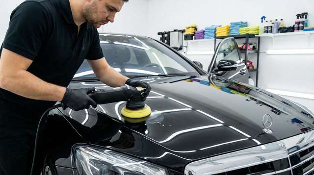 天美修车视频 - 汽车美容抛光视频教程